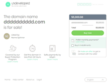 Tablet Screenshot of dddddddddd.com